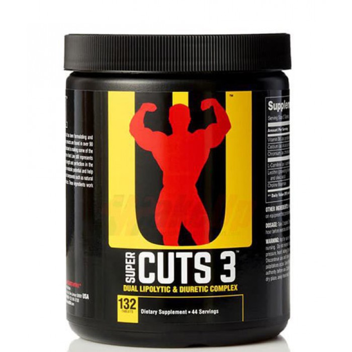 Universal Nutrition - Super Cuts 3 / 130 tab​